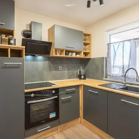 Nice In Vabriga With House Sea View Apartmán